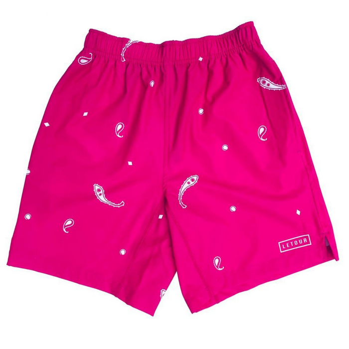 Letour Dig 4 Competition Tennis Short - Pink