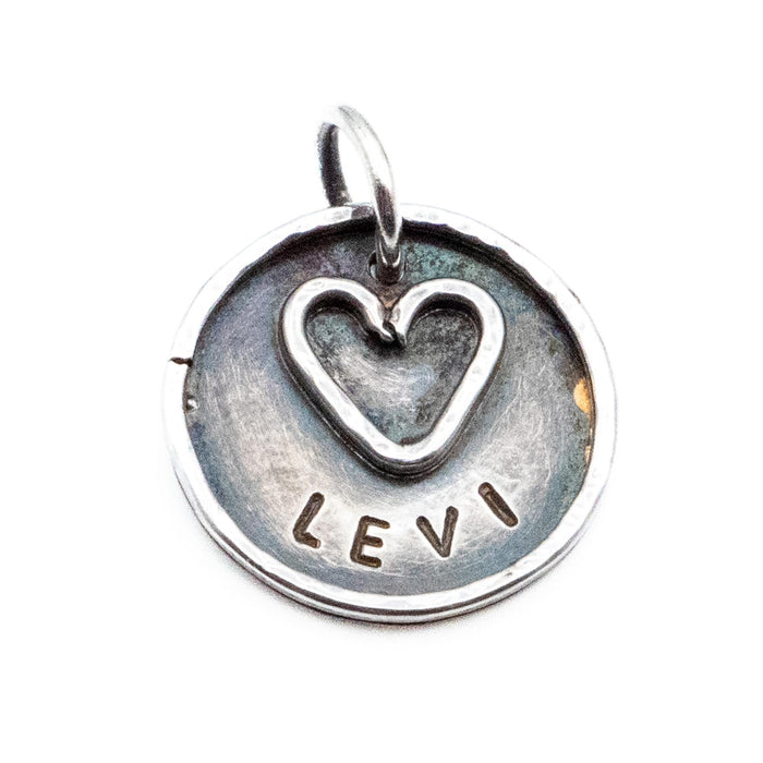 Levi With Love Sterling Silver Charm Pendant