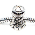 Lighthouse Sterling Silver Charm Bead
