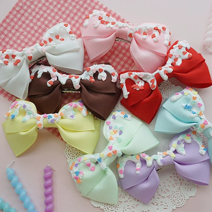 Love Dessert Hair Bow