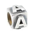 Lovelinks by Aagaard Initial Letter A Sterling Silver Charm Bead