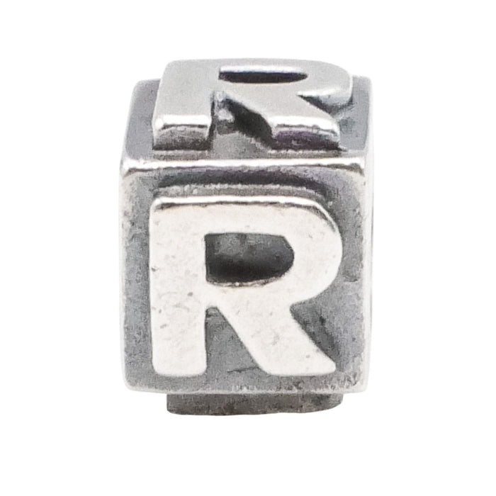 Lovelinks by Aagaard Initial Letter R Sterling Silver Charm Bead