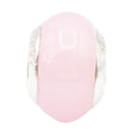 Lovelinks by Aagaard Pink Murano Glass Charm with Sterling Silver Core