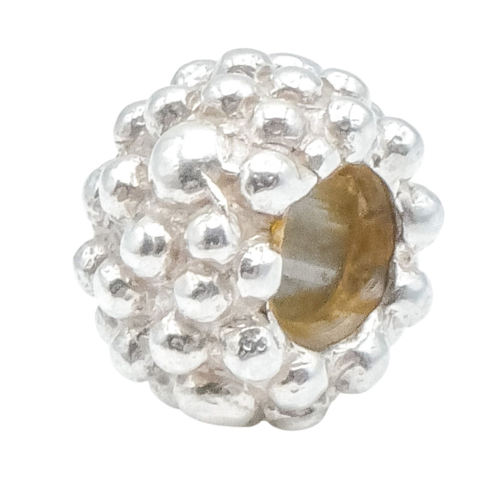 Lovelinks by Aagaard Sterling Silver Bubble European Charm Bead