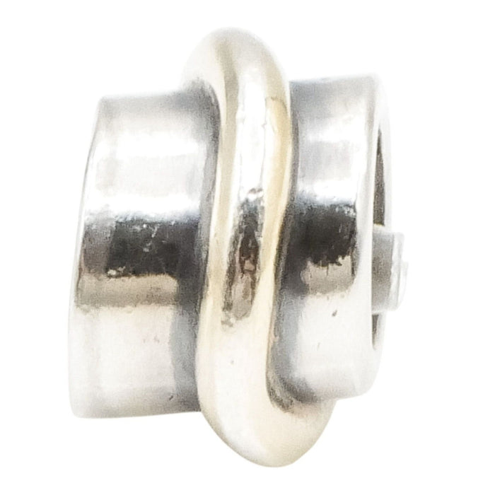 Lovelinks Sterling Silver Barrel Ring Charm with Silicone Core – Danish Design – .925 Silver