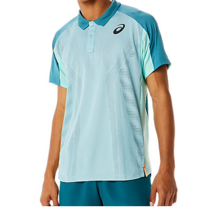 Asics Match Actibreeze Men Tennis Polo Shirt - Misty Pine