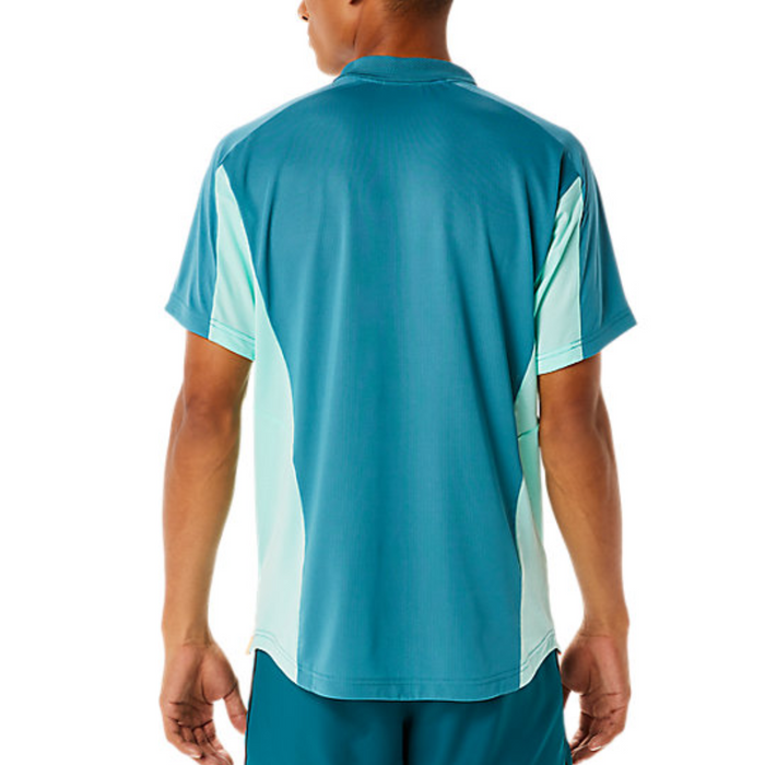 Asics Match Actibreeze Men Tennis Polo Shirt - Misty Pine
