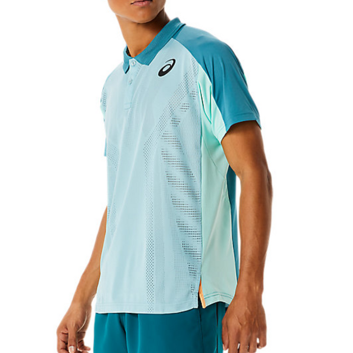 Asics Match Actibreeze Men Tennis Polo Shirt - Misty Pine