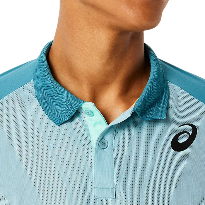 Asics Match Actibreeze Men Tennis Polo Shirt - Misty Pine