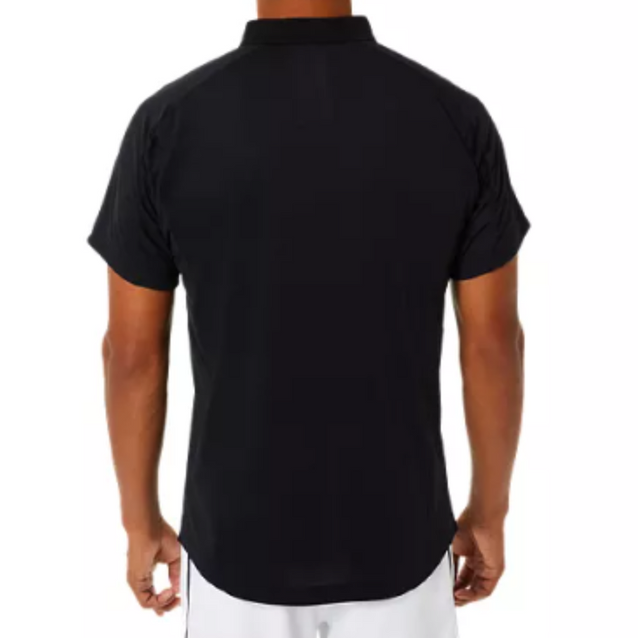 Asics Match Actibreeze Mens Tennis Polo - Performance Black
