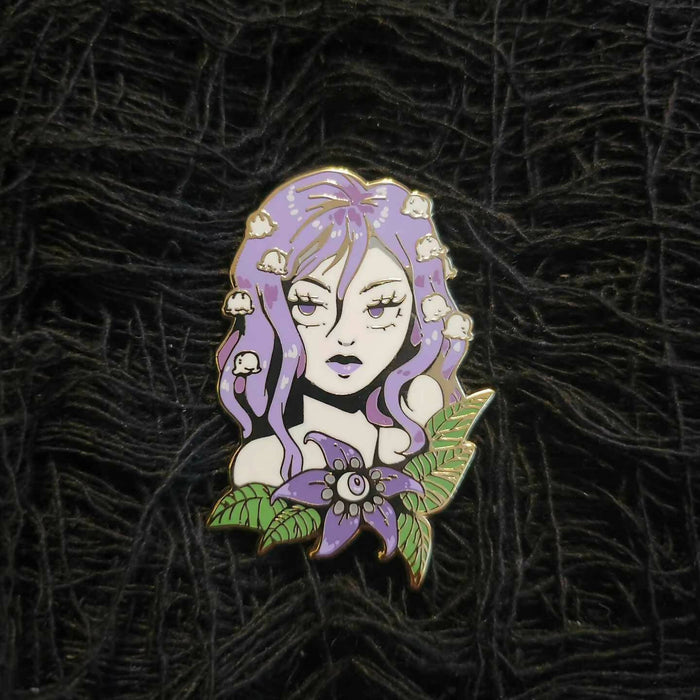 Nightshade Enamel Pin