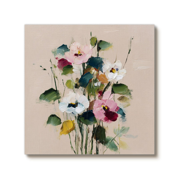 Ode to Spring floral artwork with fresh spring blossoms