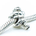 OHM Beads Figure Skating Sterling Silver Charm
