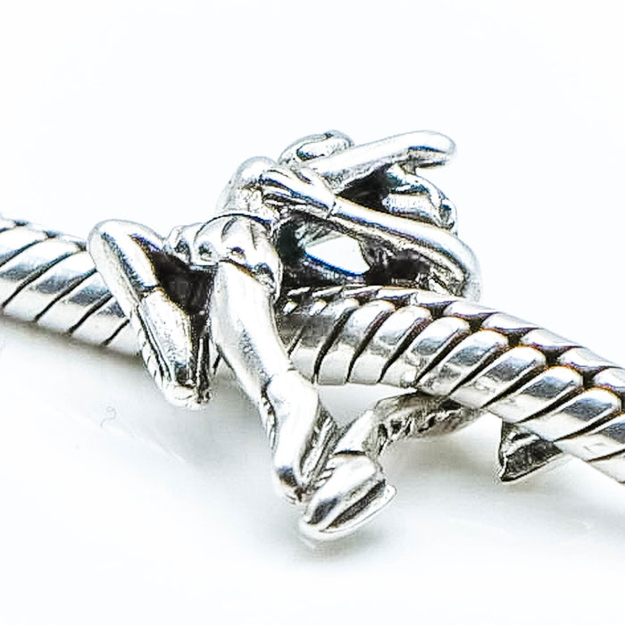 OHM Beads Wholly Trust Sterling Silver Charm