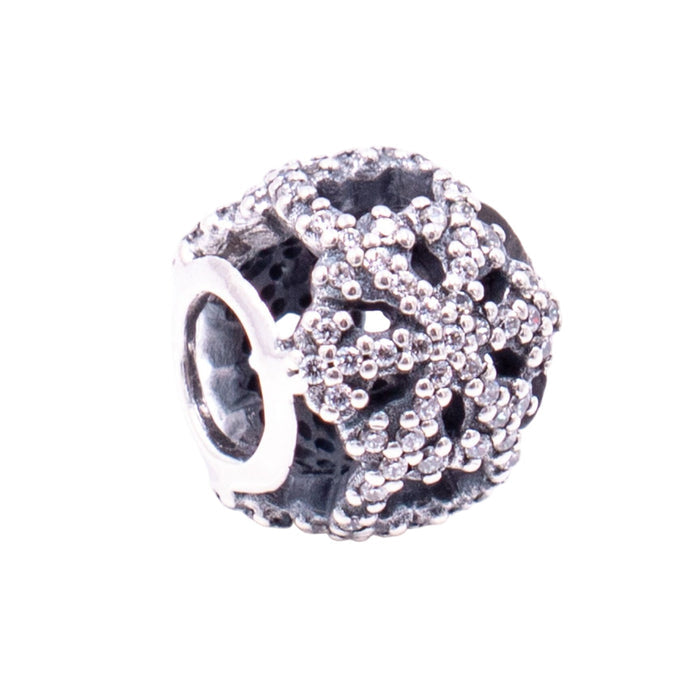 Pandora 2013 Black Friday Let It Snow Sterling Silver Snowflake Charm Retired