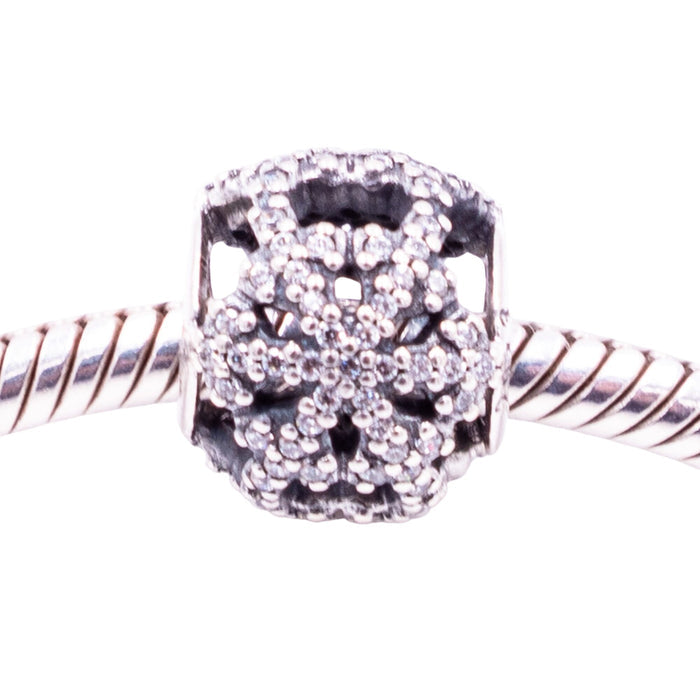 Pandora 2013 Black Friday Let It Snow Sterling Silver Snowflake Charm Retired