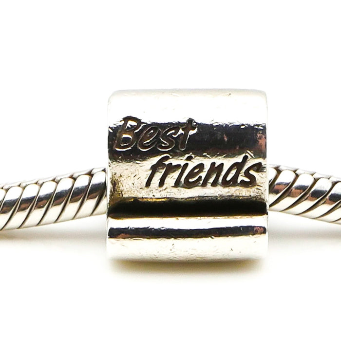 PANDORA Best Friends Scroll Sterling Silver Charm