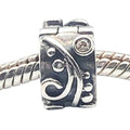 Pandora Champagne Tendril Sterling Silver Clip Charm