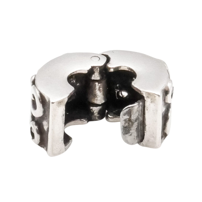 Pandora Clear Tendril Sterling Silver Clip Charm 790380 Retired
