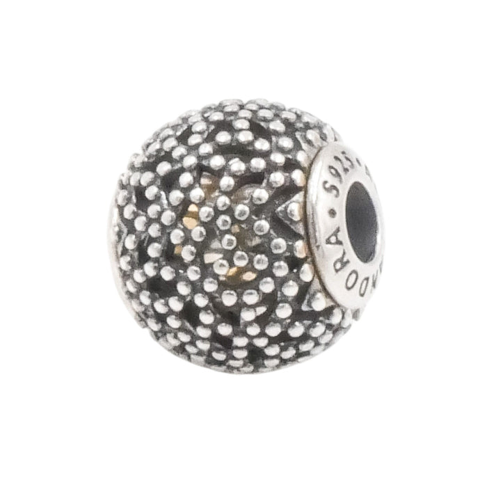 Pandora Essence Wellness Charm Sterling Silver Bead Retired