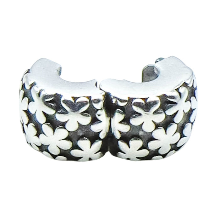 Pandora Flowers Sterling Silver Clip Charm