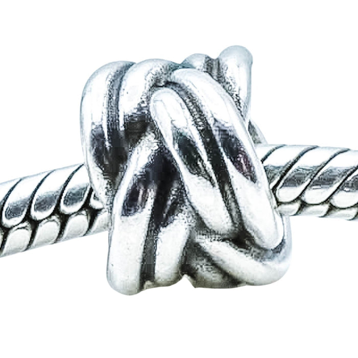 Pandora Forget-Me-Knot Sterling Silver Charm Bead Retired