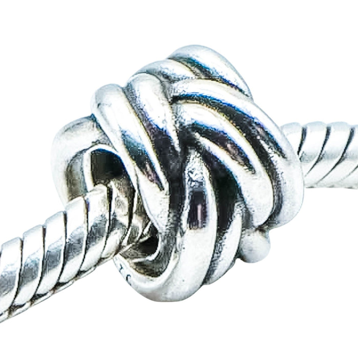 Pandora Forget-Me-Knot Sterling Silver Charm Bead Retired