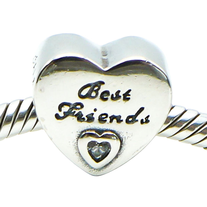Pandora Friendship Heart Sterling Silver Charm