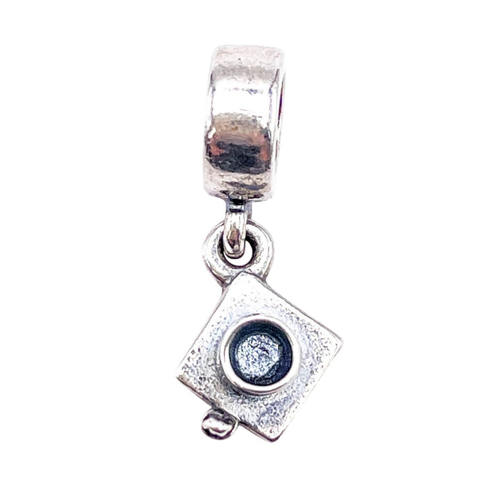 Pandora Graduation Hat Sterling Silver Dangle Charm