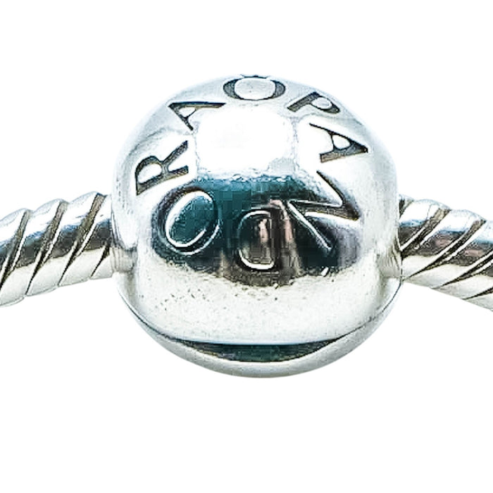 Pandora Loving Pandora Sterling Silver Logo Clip Charm