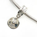 PANDORA More and Most Sterling Silver Dangle Charm With Clear Zirconia