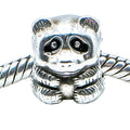 Pandora Panda Sterling Silver Charm With Black Enamel