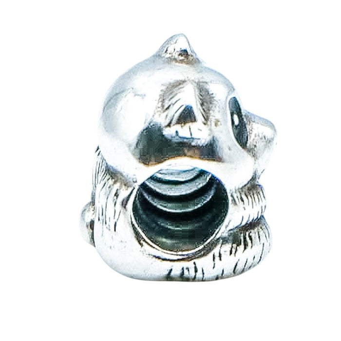 Pandora Panda Sterling Silver Charm With Black Enamel