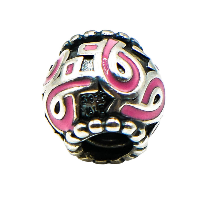 Pandora Pink Ribbon Sterling Silver Breast Cancer Awareness Charm