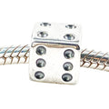 PANDORA Rare Retired Dice Sterling Silver Charm