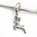 Pandora Reindeer Sterling Silver Christmas Dangle Charm