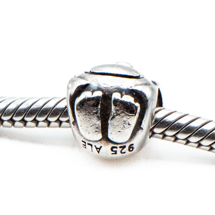 PANDORA Retired Penguin Sterling Silver Charm Animal Bead