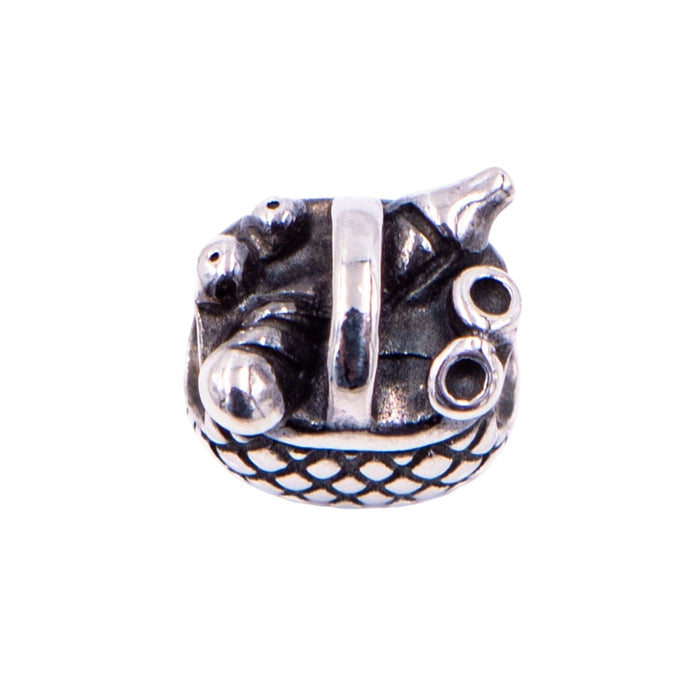 Pandora Retired Picnic Basket Sterling Silver Charm