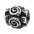 Pandora Rose Leaf Sterling Silver Charm Retired