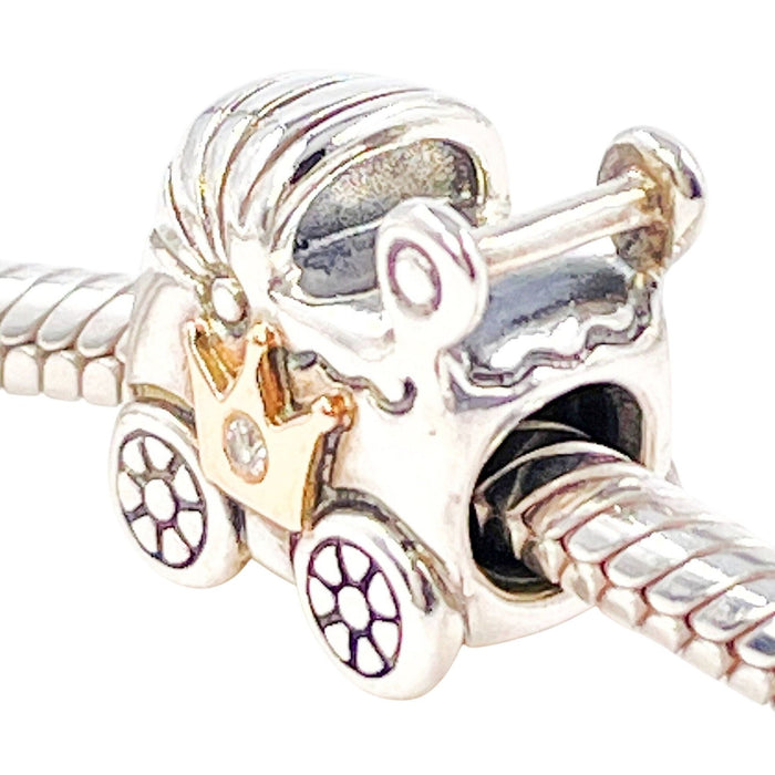 Pandora Royal Baby 2013 Limited Edition Sterling Silver Charm with 14K Gold Crown