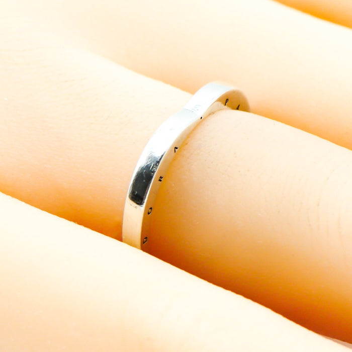 PANDORA Size 6 (52) Signature Heart Sterling Silver Ring