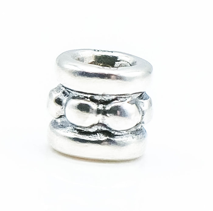 PANDORA Silver Row Dots Sterling Silver Charm