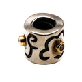 Pandora Very Rare Life's Path Retired Sterling Silver Charm With 14K Gold And Diamonds