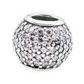 Pandora Violet Pave Lights Sterling Silver Charm
