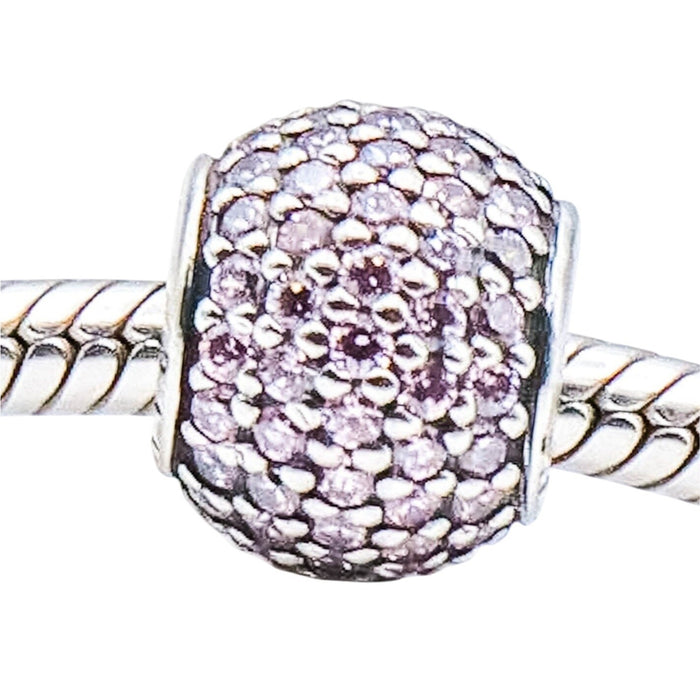 Pandora Violet Pave Lights Sterling Silver Charm