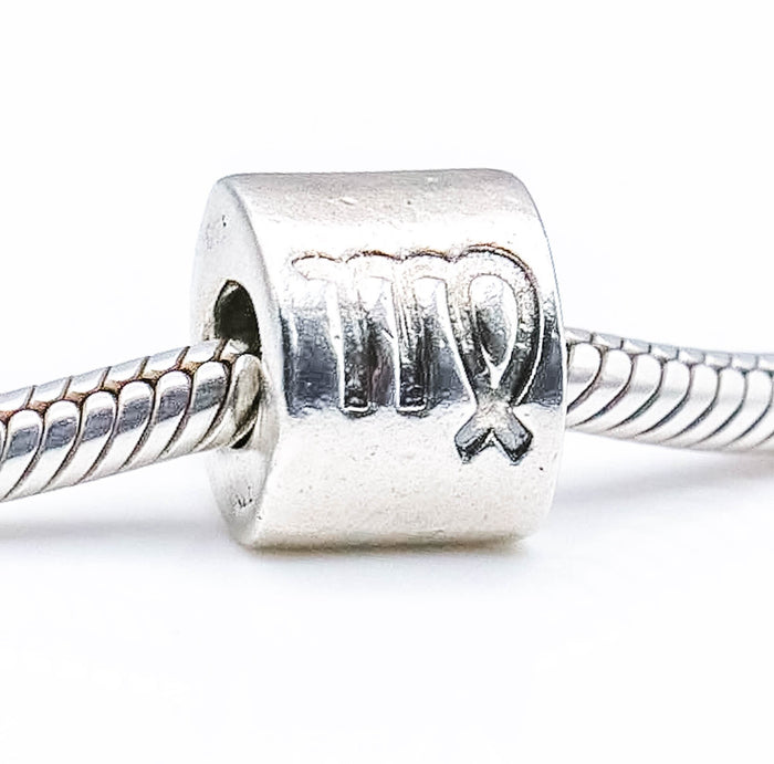 PANDORA Virgo Zodiac Sign Sterling Silver Charm