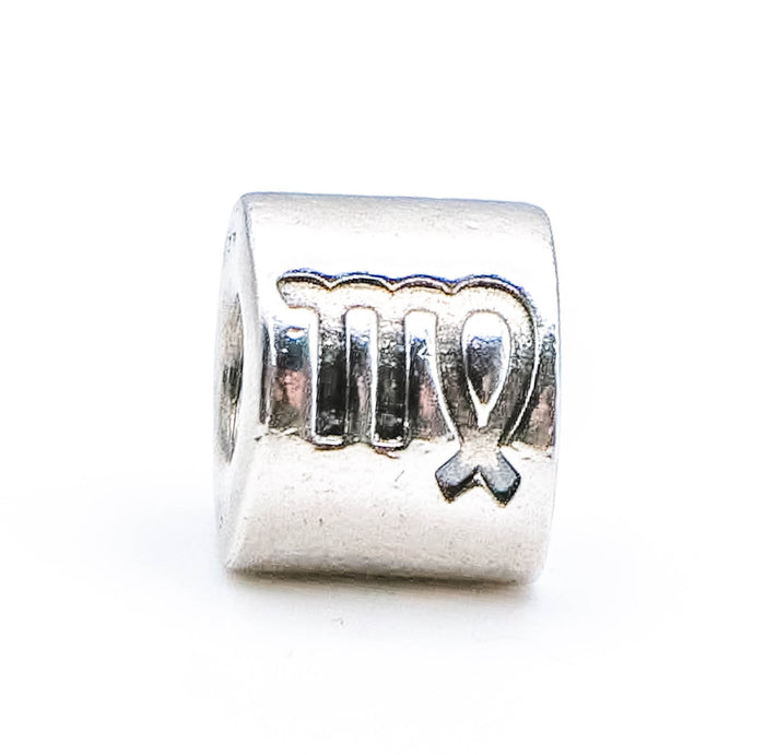PANDORA Virgo Zodiac Sign Sterling Silver Charm