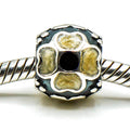 PANDORA Yellow Daisy Sterling Silver Flower Charm With Yellow Enamel