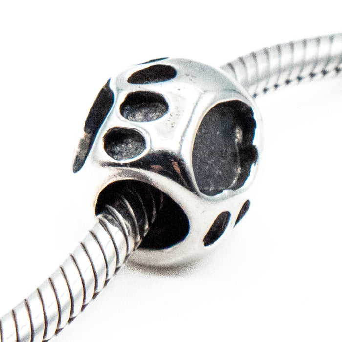 Paw Print Sterling Silver Charm