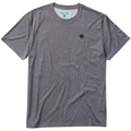 Rallee Ace of Diamonds Dry Tec Mens Tennis Tee - Charcoal